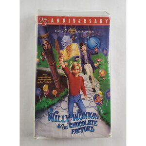 Willy Wonka & The Chocolate Factory VHS Tape 1996 - 25th Anniversary